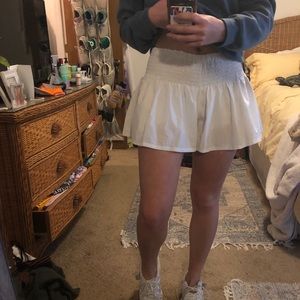 White shorts